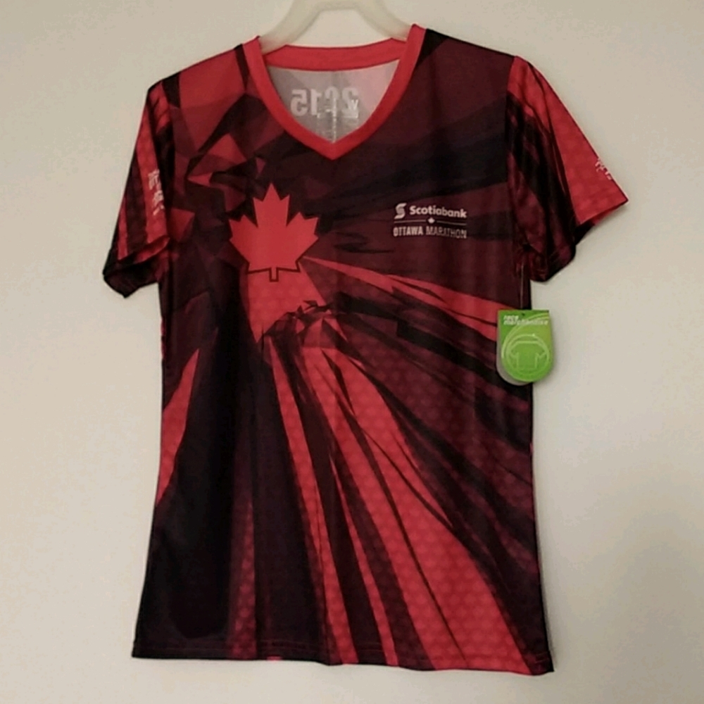 Woman's Ottawa Race runner's shirt